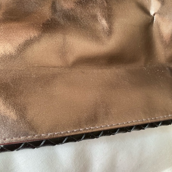 Disney Parks Faux Leather Woven Mickey Mouse Purse - Picture 8 of 8